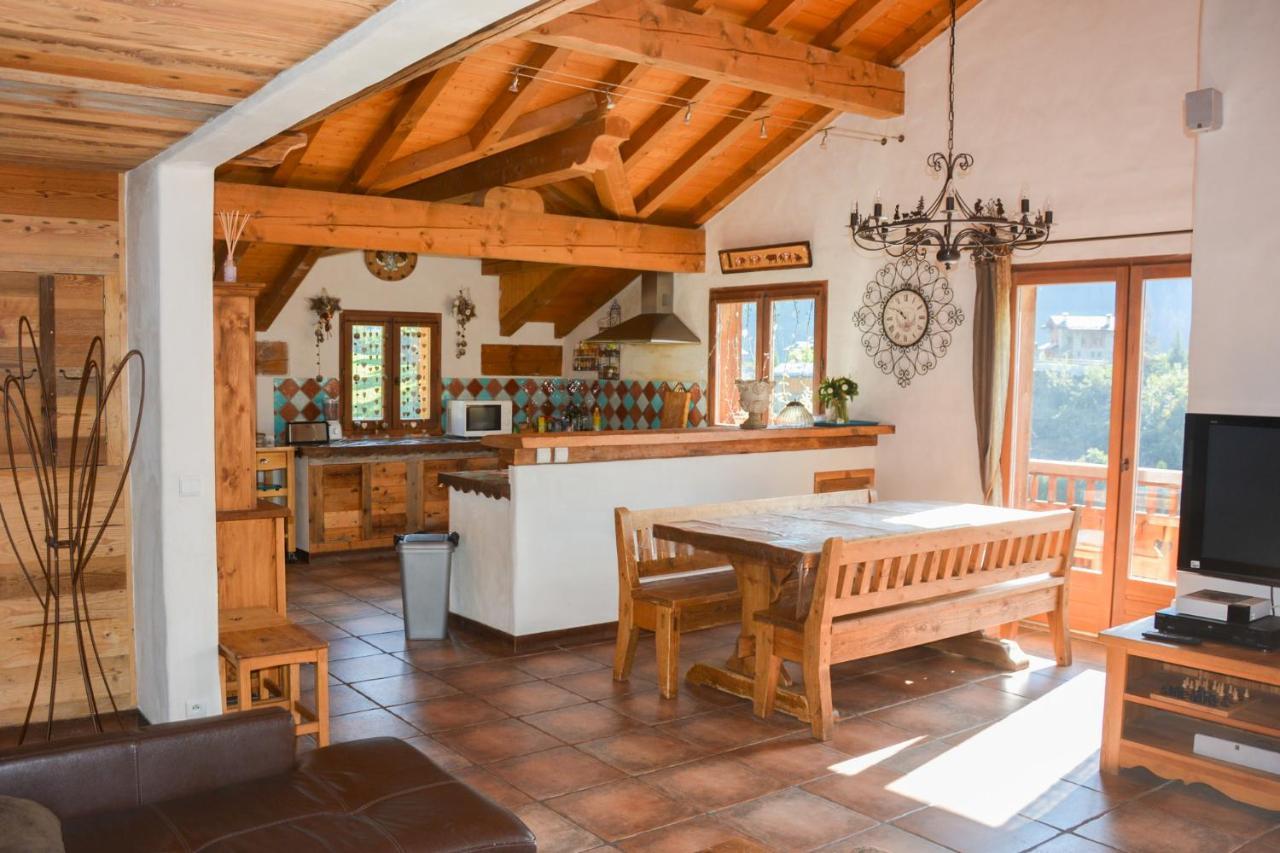 Chalet Des Trappeurs Coeur Vanoise 15 Persons 라 플라뉴 외부 사진