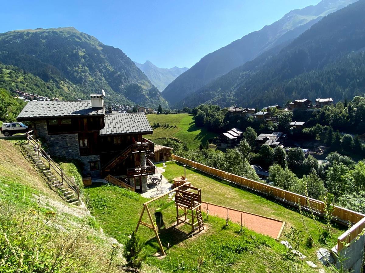 Chalet Des Trappeurs Coeur Vanoise 15 Persons 라 플라뉴 외부 사진