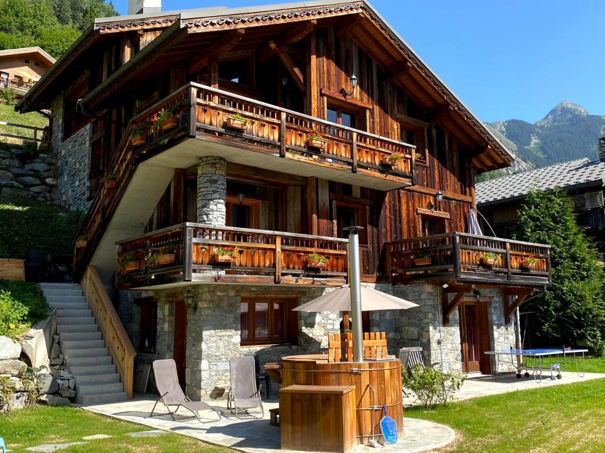 Chalet Des Trappeurs Coeur Vanoise 15 Persons 라 플라뉴 외부 사진