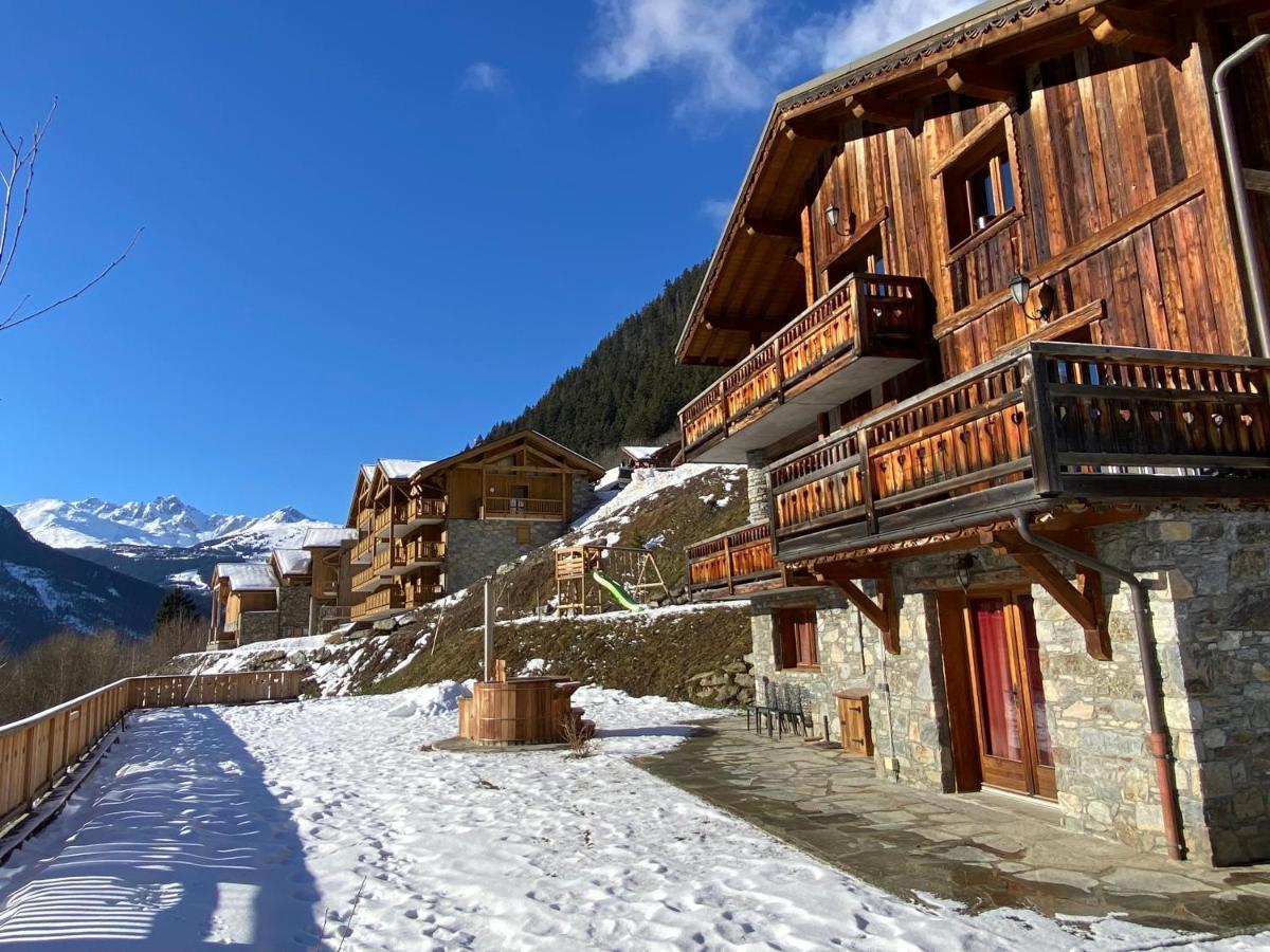 Chalet Des Trappeurs Coeur Vanoise 15 Persons 라 플라뉴 외부 사진